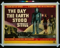 DAY THE EARTH STOOD STILL ('51) British quad '51