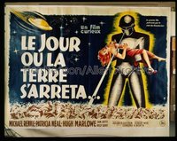 DAY THE EARTH STOOD STILL ('51) French 2p '51