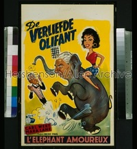 DE VERLIEFDE OLIFANT Belgian 1950s