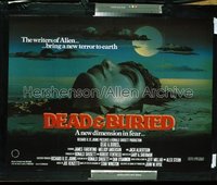 DEAD & BURIED British quad '81