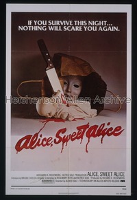 ALICE SWEET ALICE 1sh '77