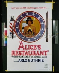 ALICE'S RESTAURANT 1sh '69