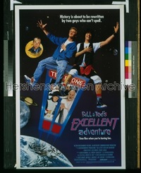 BILL & TED'S EXCELLENT ADVENTURE 1sh '89