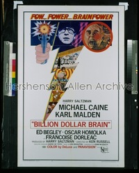 BILLION DOLLAR BRAIN 1sh '67