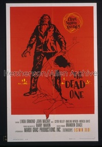 DEAD ONE 1sh '60