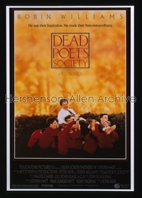 DEAD POETS SOCIETY 1sh '89