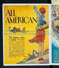 ALL AMERICAN ('32) campaign book page '32