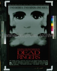 DEAD RINGERS 1sh '88