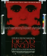 DEAD RINGERS 1sh '88