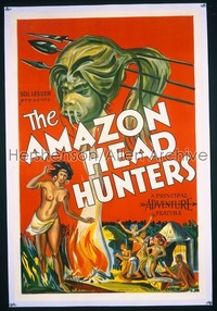 AMAZON HEAD HUNTERS 1sh '31