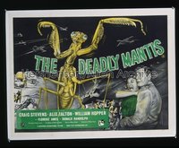 DEADLY MANTIS ('57) British quad '57