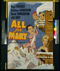 ALL FOR MARY English 1sh '55