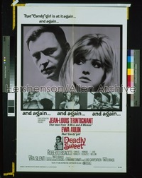 DEADLY SWEET 1sh '67