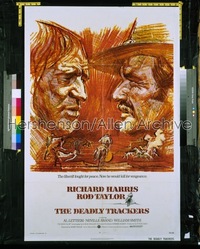 DEADLY TRACKERS 1sh '73