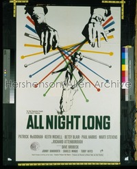 ALL NIGHT LONG ('61) English 1sh '61