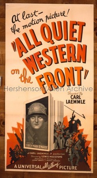 ALL QUIET ON THE WESTERN FRONT ('30) 3sh '30