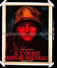 ALL QUIET ON THE WESTERN FRONT ('30) Belgian '30