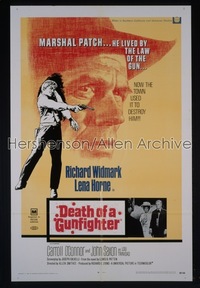 DEATH OF A GUNFIGHTER 1sh '69