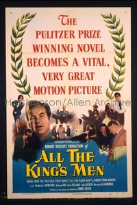 ALL THE KING'S MEN ('50) 1sh '50