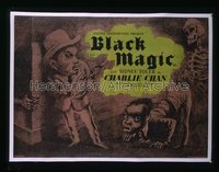 CHARLIE CHAN IN BLACK MAGIC British quad '44