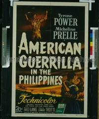 AMERICAN GUERRILLA IN THE PHILIPPINES 1sh '50