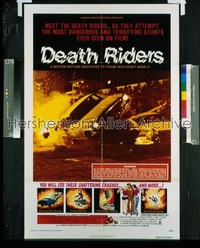 DEATH RIDERS 1sh '76