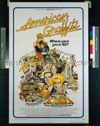 AMERICAN GRAFFITI 1sh '73