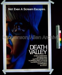 DEATH VALLEY ('82) 1sh '82