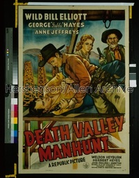 DEATH VALLEY MANHUNT 1sh '43