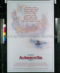 AMERICAN TAIL style B 1sh '86