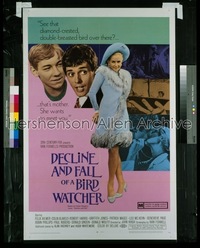 DECLINE & FALL OF A BIRD WATCHER 1sh '69