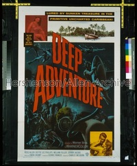 DEEP ADVENTURE 1sh '57