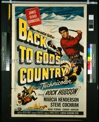 BACK TO GOD'S COUNTRY ('53) 1sh '53