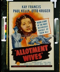 ALLOTMENT WIVES 1sh '45