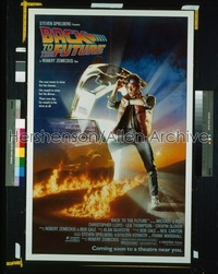 BACK TO THE FUTURE 1sh '85