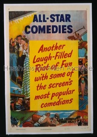 ALL-STAR COMEDIES 1sh '50