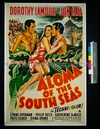 ALOMA OF THE SOUTH SEAS ('41) 1sh '41