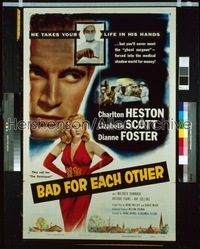 BAD FOR EACH OTHER 1sh '53