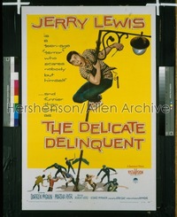 DELICATE DELINQUENT 1sh '57