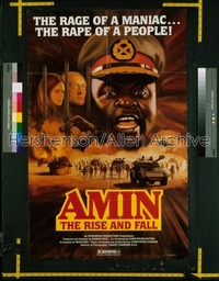 AMIN THE RISE & FALL 1sh '81