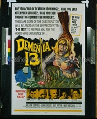 DEMENTIA 13 1sh '63