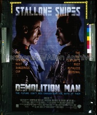 DEMOLITION MAN 1sh '93