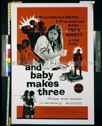 AND BABY MAKES THREE ('72) 1sh '72