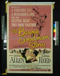 BENNY GOODMAN STORY 1sh '56