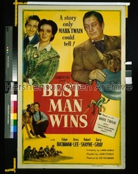 BEST MAN WINS ('48) 1sh '48