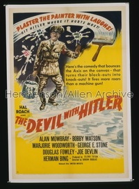 DEVIL WITH HITLER 1sh '42