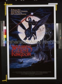 WIZARDS OF THE LOST KINGDOM 1sh '85