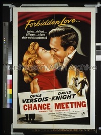 CHANCE MEETING ('54) English 1sh '54