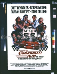 CANNONBALL RUN 1sh '81