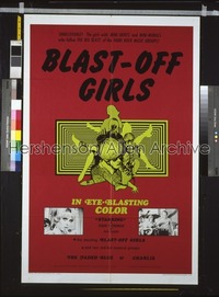 BLAST-OFF GIRLS 1sh '67